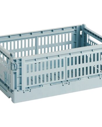 Hay Colour Crate Opbevaringskasse  Small  Dusty Blue