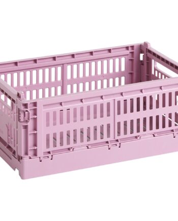 Hay Colour Crate Opbevaringskasse  Small  Dusty Rose