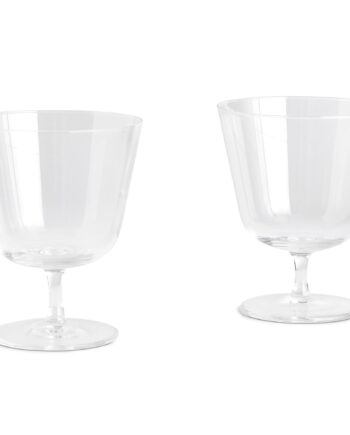 Hay Curve Stem Glas Small  -pak  Klar