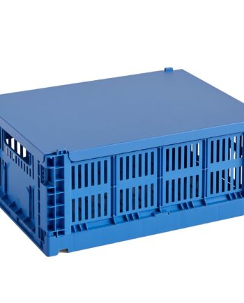 Hay Låg  Colour Crate  Electric Blue  Medium