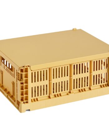 Hay Låg  Colour Crate  Golden Yellow  Medium