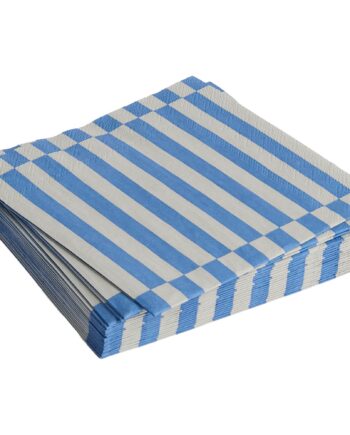 Hay Pattern Frokostserviet  Grå Blå