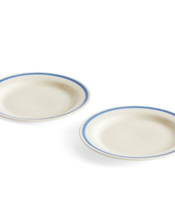 Hay Sobremesa Tallerken 18   Cm   -pack  Blå