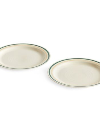 Hay Sobremesa Tallerken 24   Cm   -pack  Grøn Sand