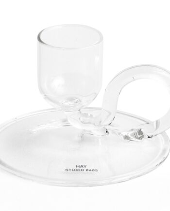 Hay Tiny Lysestage Curved  Clear