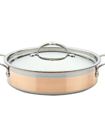 Hestan Copperbond Sauterpande Med Låg 26 Cm