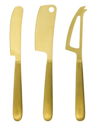 House Doctor Golden Osteknive   Stk  Guld
