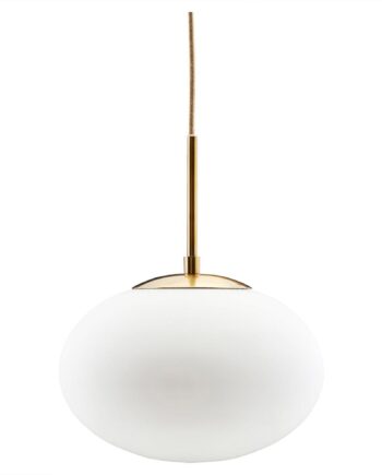 House Doctor Opal Lampe 30 Cm  Hvid
