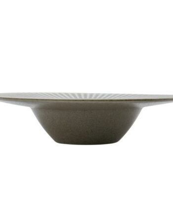 House Doctor Pleat Pastatallerken ø26 Cm  Grå Brun