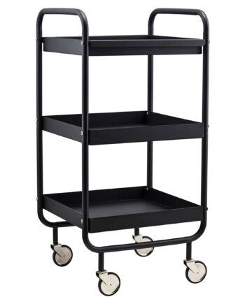 House Doctor Roll Serveringsvogn  Sort