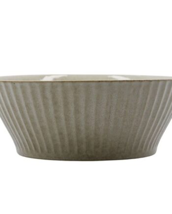 House Doctor Skål Pleat ø19 Cm  Grå Brun