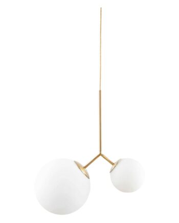 House Doctor Twice Lampe  Hvid