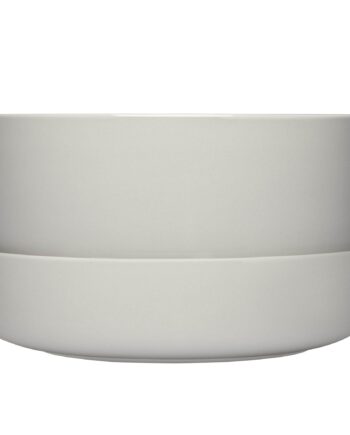 Iittala Nappula Urtepotte Med Underskål 24   13 Cm  Lysegrå