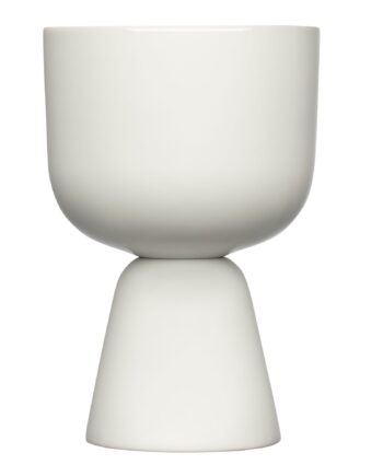Iittala Nappula Urtepotte 19   12   Cm  Hvid