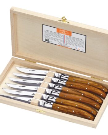 Jean Dubost Laguiole Knive  Oliventræ    Stk