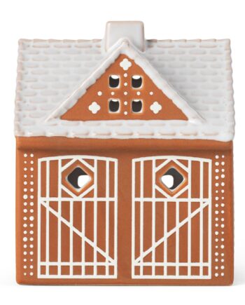 Kähler Gingerbread Lyshus Julestad 11   Cm