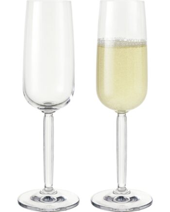 Kähler Hammershøi Champagneglas 24 Cl Klar    Stk