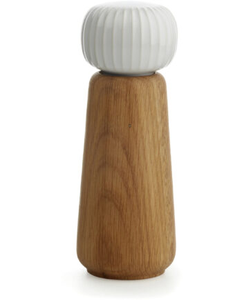 Kähler Hammershøi Salt- Peberkværn 18   Cm  Hvid