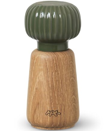Kähler Hammershøi Salt- Peberkværn 14   Cm  Mørkegrøn