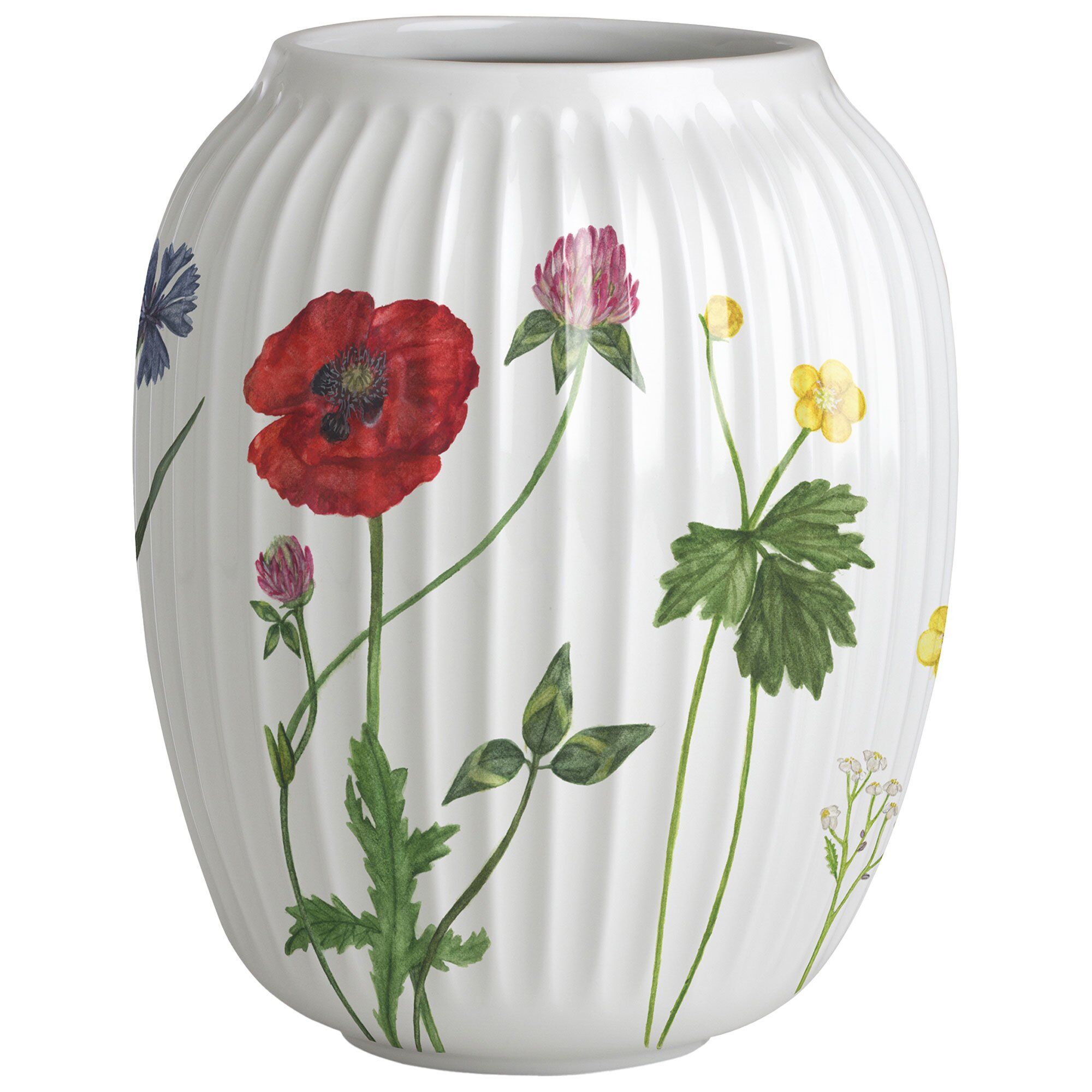 Kähler Hammershøi Summer Vase 21 Cm  Wild Flowers
