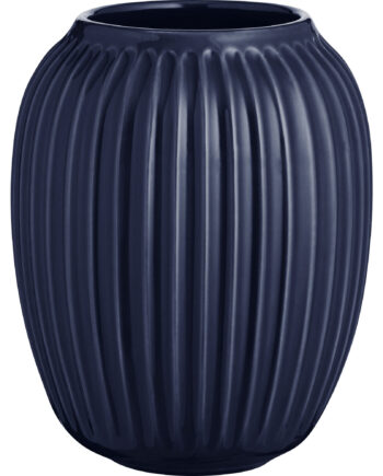 Kähler Hammershøi Vase  20 Cm Indigoblå