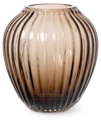 Kähler Hammershøi Vase  14 Cm  Valnød