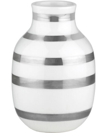 Kähler Omaggio Vase Sølv 12   Cm