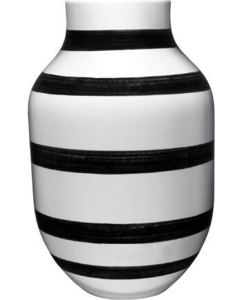 Kähler Omaggio Vase Sort 30   Cm