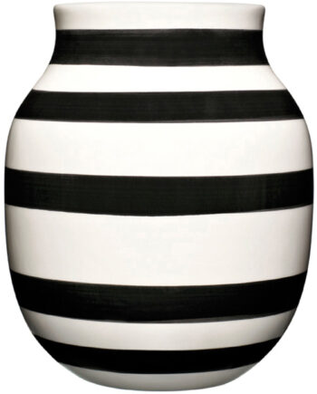 Kähler Omaggio Vase Sort 20 Cm