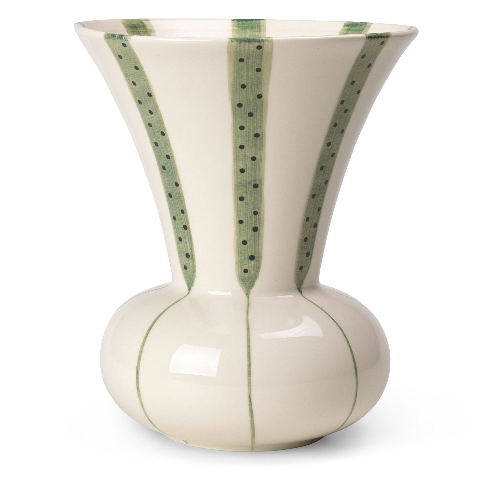 Kähler Signature Vase 20 Cm Grøn