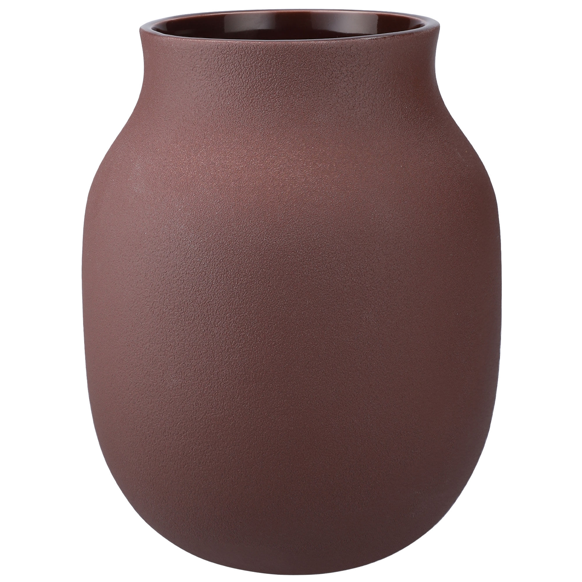 Kähler Studio Omaggio    Vase 20 Cm  Bordeaux