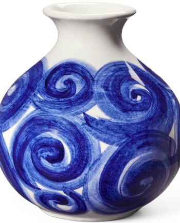 Kähler Tulle Vase 10   Cm  Blå