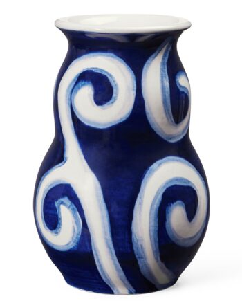 Kähler Tulle Vase 13 Cm  Blå