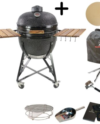 Kamado Sumo Maxi Kulgrill    Tilbehørspakke  Sort