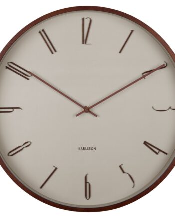 Karlsson Scandia Vægur 40 Cm  Warm Grey