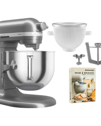 Kitchenaid Artisan 5ksm70shxe Køkkenmaskine     Liter   5ksmicm Ice Cream Maker  Medallion Silver