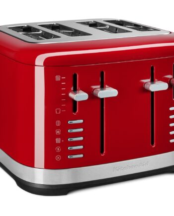 Kitchenaid Brødrister Med Manuel Kontrol    Skiver  Rød