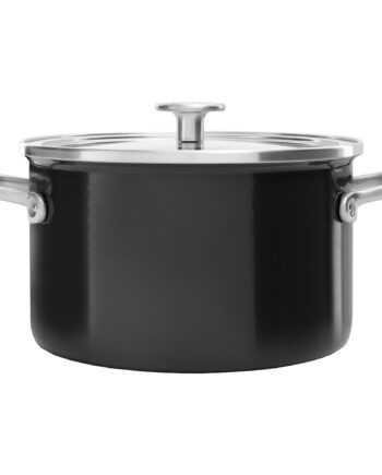 Kitchenaid Cookware Collection Gryde   Låg 20 Cm  Sort