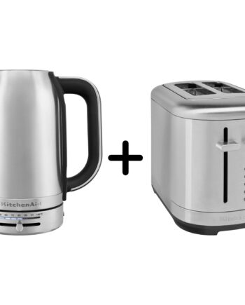 Kitchenaid 5kmt2109 Brødrister   5kek1701 Elkedel  Stainless Steel