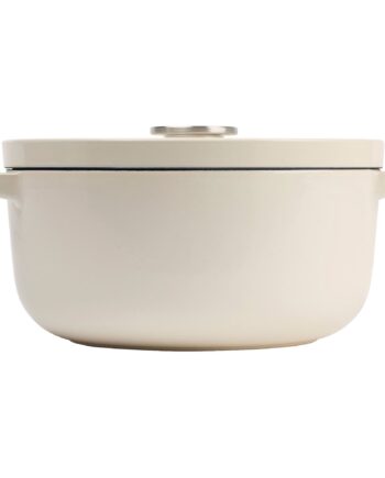 Kitchenaid Støbejernsgryde 22 Cm     Liter  Almond Cream