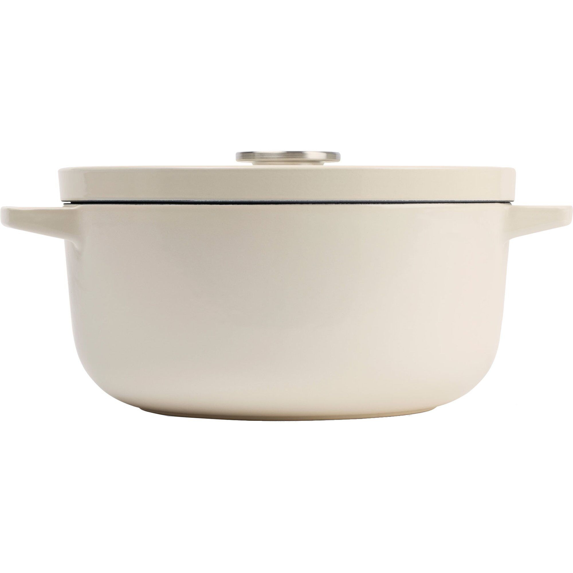 Kitchenaid Støbejernsgryde 22 Cm Liter Almond Cream