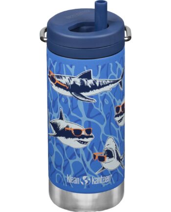 Klean Kanteen Isoleret Termoflaske Tkwide 355 Ml Med Twist Cap  Sharks In Shades