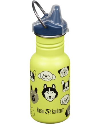 Klean Kanteen Kid Classic Narrow Sippy Børnekop Med Tud 355 Ml  Hunde