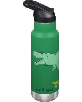 Klean Kanteen Kid Narrow Flip Sport Vandflaske 355 Ml  Dino Skate