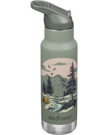Klean Kanteen Kid Narrow Flip Sport Vandflaske 355 Ml  Mountain Scape
