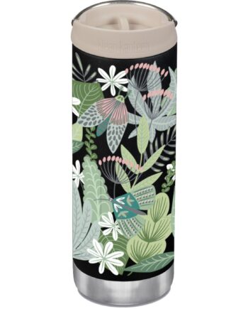 Klean Kanteen Tkwide Isoleret Flaske 473 Ml  Butterflies   Daisies