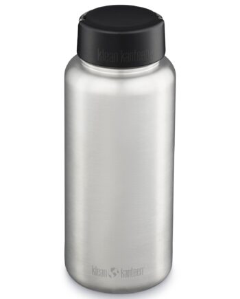 Klean Kanteen Wide Flaske 1182 Ml  Brushed Stainless Steel