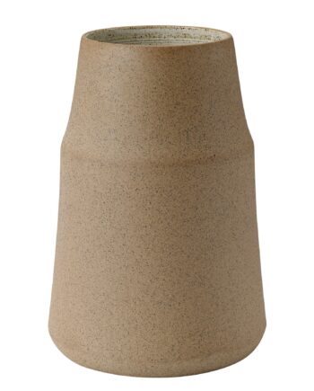 Knabstrup Clay Vase 18 Cm  Warm Sand
