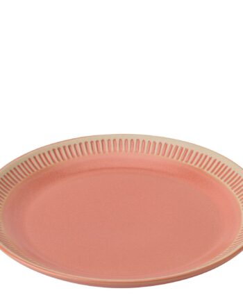 Knabstrup Colorit Tallerken 19 Cm  Coral