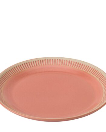 Knabstrup Colorit Tallerkener 22 Cm  Coral